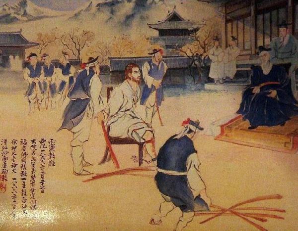 Simeon Berne při výslechu